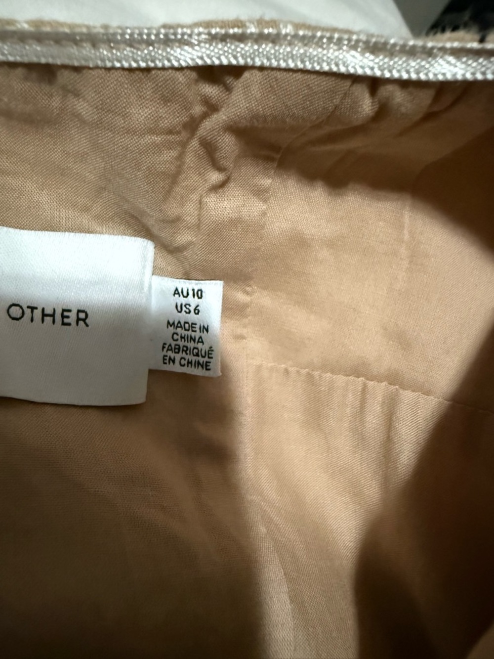 SIGNIFICANT OTHER
JORDAN DRESS - ALMOND/ BLACK STRIPE - Picture 15 of 16